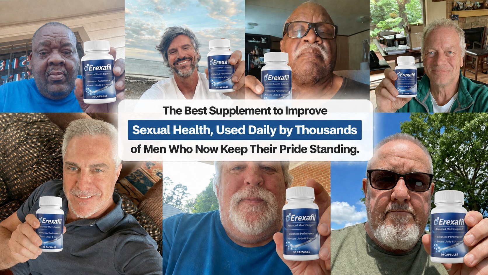 Erexafil ingredients and benefits overview
